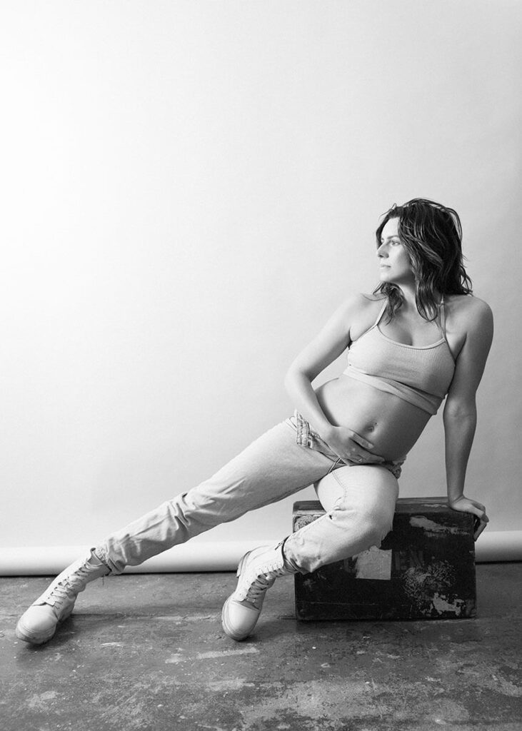 Family maternity photography