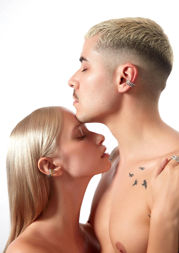 Cinematic couple photo