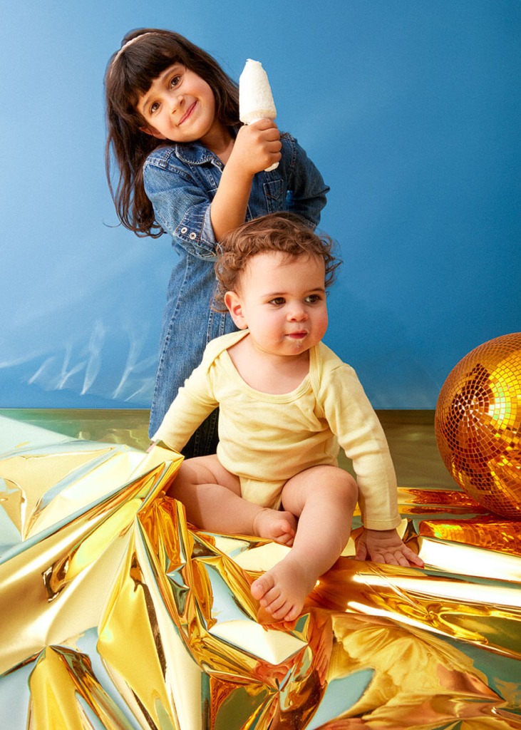 Close-up shots in kids photography